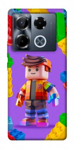 Чохол itsPrint Colorful constructor для Infinix Note 40 Pro 4G