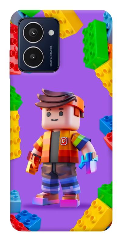 Чехол itsPrint Colorful constructor для HMD Pulse Pro, детские, купить оптом с доставкой
