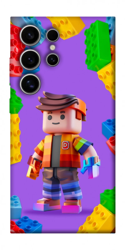 Чехол itsPrint Colorful constructor для Samsung Galaxy S25 Ultra, детские, купить оптом с доставкой