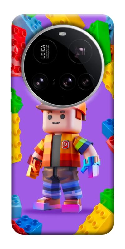 Чехол itsPrint Colorful constructor для Xiaomi 15 Ultra, детские, купить оптом с доставкой