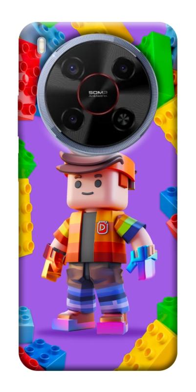 Чехол itsPrint Colorful constructor для ZTE Nubia V70 Max, детские, купить оптом с доставкой