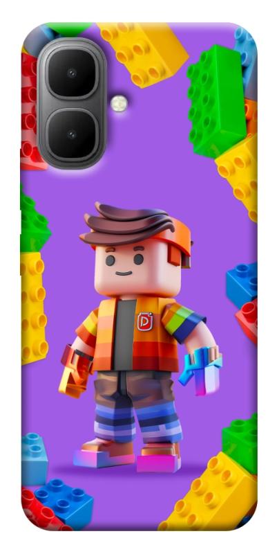 Чехол itsPrint Colorful constructor для Infinix Smart 10, детские, купить оптом с доставкой