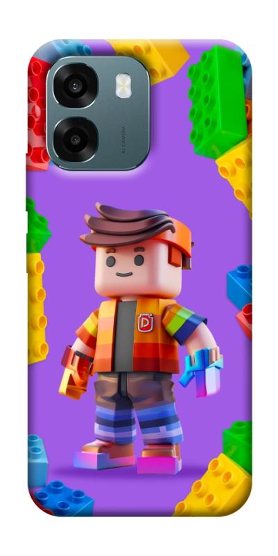 Чехол itsPrint Colorful constructor для Oppo A6, детские, купить оптом с доставкой