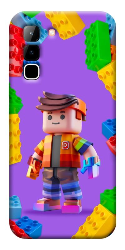Чехол itsPrint Colorful constructor для Infinix Hot 70, детские, купить оптом с доставкой