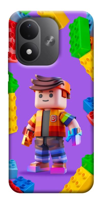 Чехол itsPrint Colorful constructor для Xiaomi Redmi Note 17, детские, купить оптом с доставкой