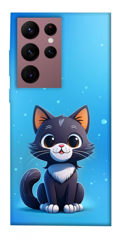 Чехол itsPrint Котенок для Samsung Galaxy S22 Ultra, детские, купить оптом с доставкой