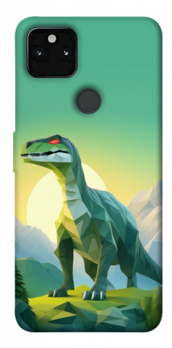 Чехол itsPrint Динозавр для Google Pixel 5A