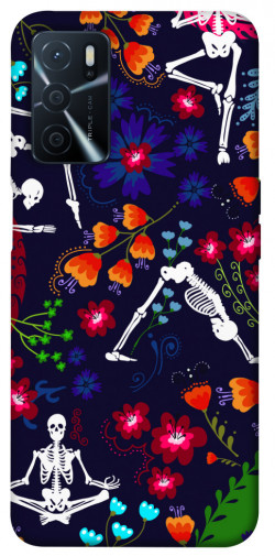 Чехол itsPrint Yoga skeletons для Oppo A54s