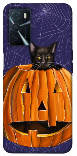 Чехол itsPrint Cat and pumpkin для Oppo A54s