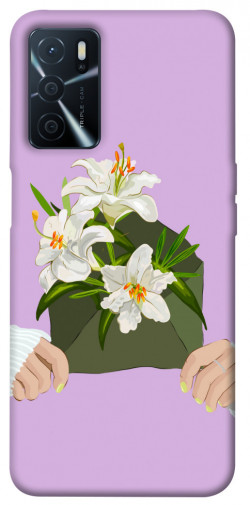 Чехол itsPrint Flower message для Oppo A54s
