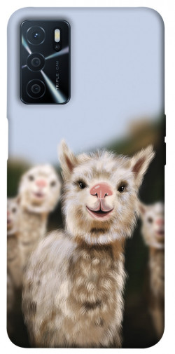 Чохол itsPrint Funny llamas для Oppo A54s