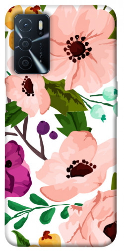 Чехол itsPrint Акварельные цветы для Oppo A54s