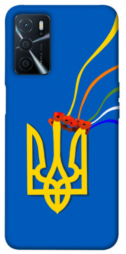 Чехол itsPrint Квітучий герб для Oppo A54s