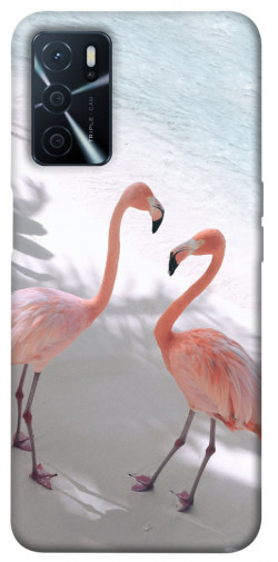 Чохол itsPrint Flamingos для Oppo A54s