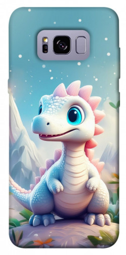 Чехол itsPrint Белый дракоша для Samsung G955 Galaxy S8 Plus