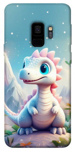 Чехол itsPrint Белый дракоша для Samsung Galaxy S9