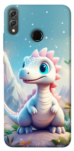 Чехол itsPrint Белый дракоша для Huawei Honor 8X