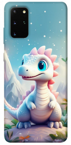 Чехол itsPrint Белый дракоша для Samsung Galaxy S20+
