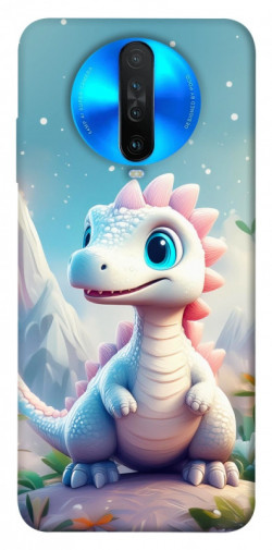 Чохол itsPrint Білий дракоша для Xiaomi Redmi K30