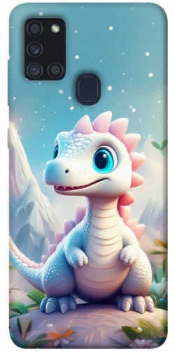 Чехол itsPrint Белый дракоша для Samsung Galaxy A21s