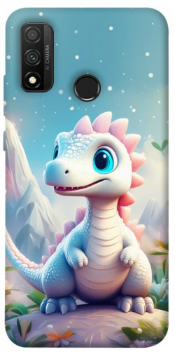 Чехол itsPrint Белый дракоша для Huawei P Smart (2020)