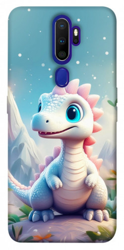 Чехол itsPrint Белый дракоша для Oppo A5 (2020) / Oppo A9 (2020)