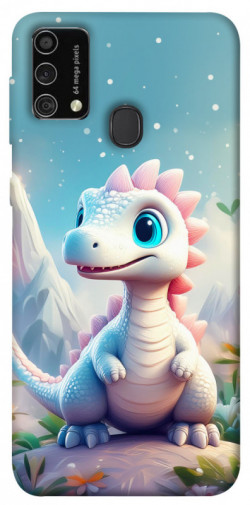 Чехол itsPrint Белый дракоша для Samsung Galaxy M21s