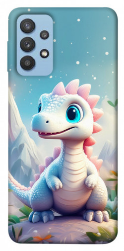 Чехол itsPrint Белый дракоша для Samsung Galaxy M32