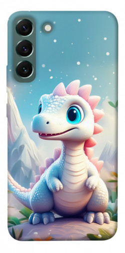 Чехол itsPrint Белый дракоша для Samsung Galaxy S22+