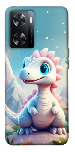 Чохол itsPrint Білий дракоша для OnePlus Nord N20 SE