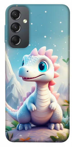 Чехол itsPrint Белый дракоша для Samsung Galaxy A24 4G
