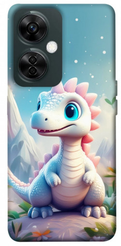 Чехол itsPrint Белый дракоша для OnePlus Nord CE 3 Lite