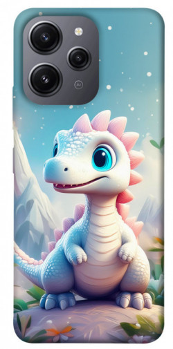 Чехол itsPrint Белый дракоша для Xiaomi Redmi 12