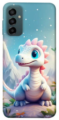 Чехол itsPrint Белый дракоша для Samsung Galaxy M34 5G