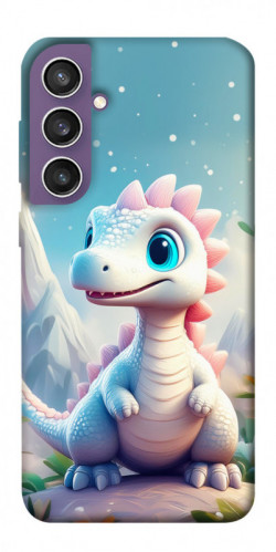 Чехол itsPrint Белый дракоша для Samsung Galaxy S23 FE