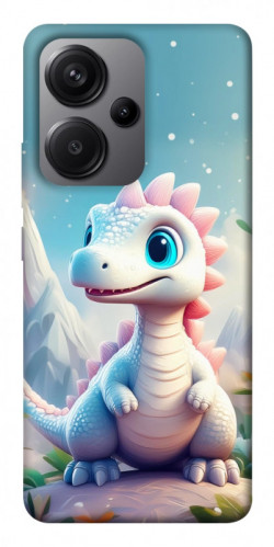 Чохол itsPrint Білий дракоша для Xiaomi Redmi Note 13 Pro+