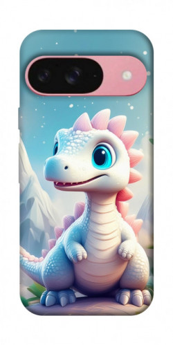 Чохол itsPrint Білий дракоша для Google Pixel 9