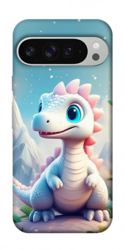 Чехол itsPrint Белый дракоша для Google Pixel 9 Pro XL