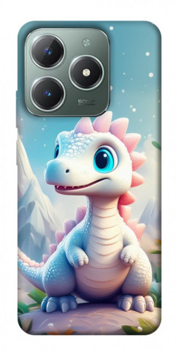 Чохол itsPrint Білий дракоша для Realme C61 4G