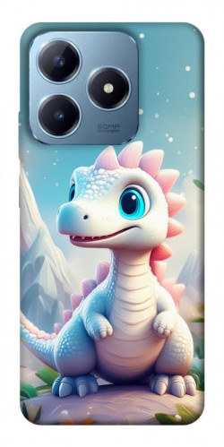 Чохол itsPrint Білий дракоша для Realme C63 4G