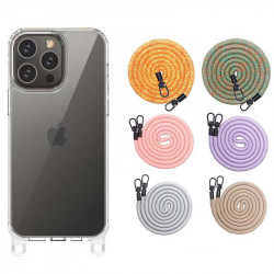 Чехол TPU Transparent with Straps для Apple iPhone 13 Pro Max (6.7")