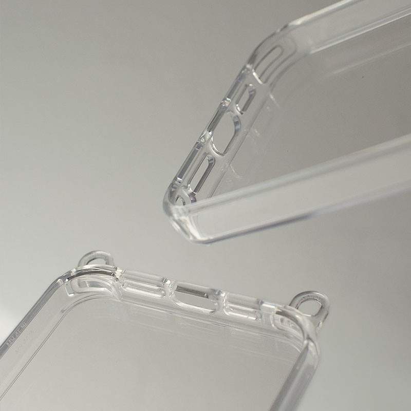 Чохол TPU Transparent with Straps для Apple iPhone 15 Pro Max (6.7) Зображення №3 Чохол TPU Transparent with Straps для Apple iPhone 15 Pro Max (6.7) дивитися фото №3