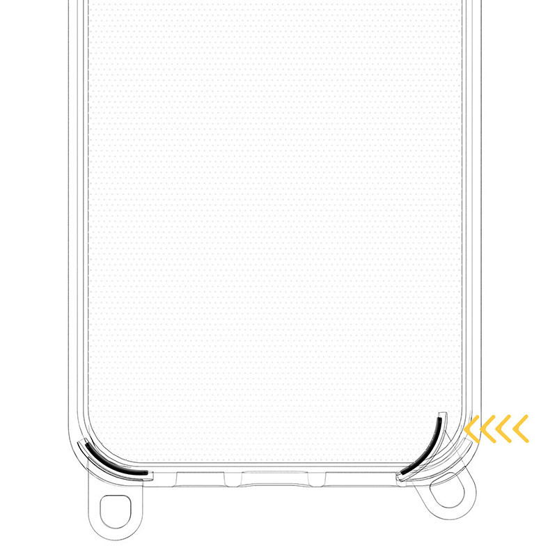 Чохол TPU Transparent with Straps для Apple iPhone 15 Pro Max (6.7) Зображення №7 Чохол TPU Transparent with Straps для Apple iPhone 15 Pro Max (6.7) дивитися фото №7