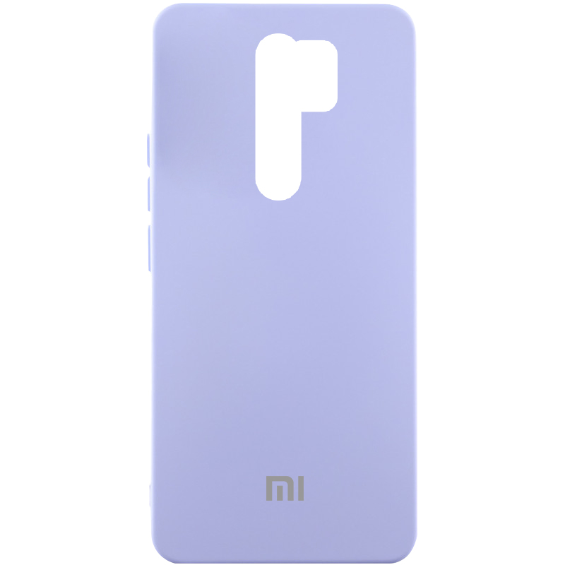Чехол Silicone Cover Lakshmi (AAA) with Logo для Xiaomi Redmi Note 8 Pro, Сиреневый / Dasheen, Силикон, купить оптом с доставкой