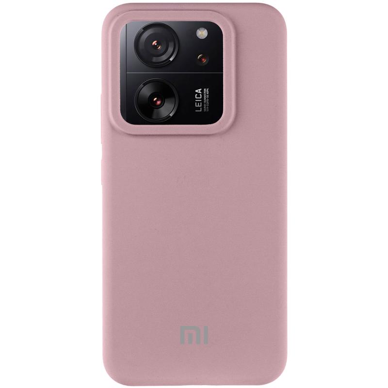 Чохол Silicone Cover Lakshmi (AAA) для Xiaomi 13T | Підкладка з мікрофібри на малюнкі №1