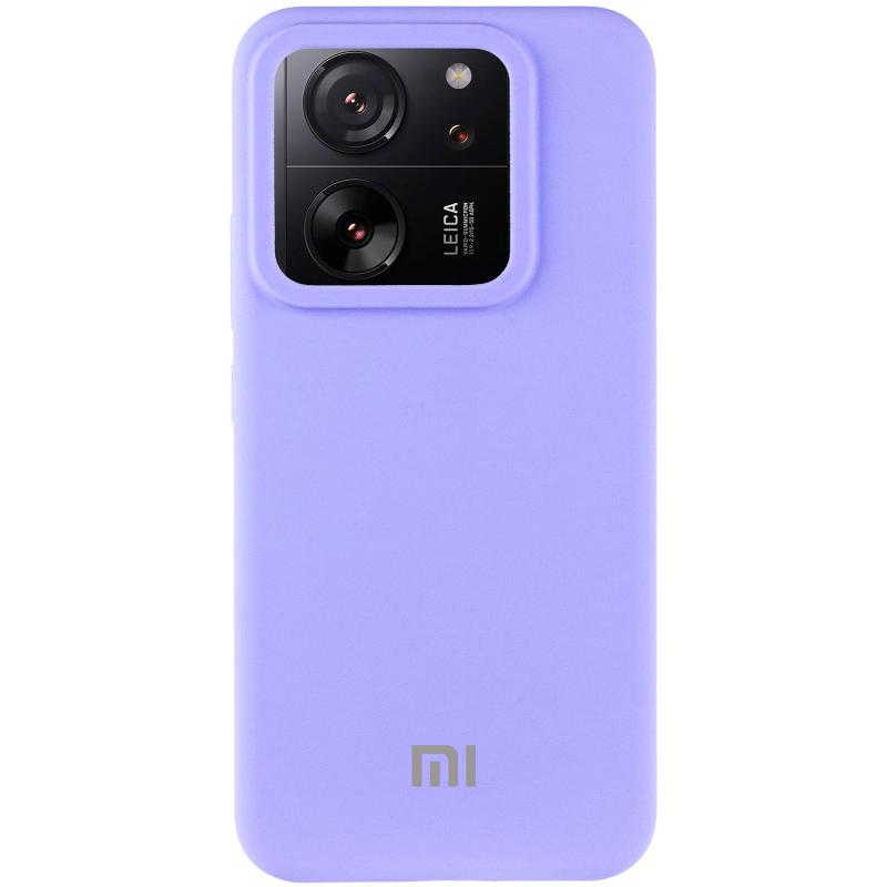 Чохол Silicone Cover Lakshmi (AAA) для Xiaomi 13T | Підкладка з мікрофібри на малюнкі №1