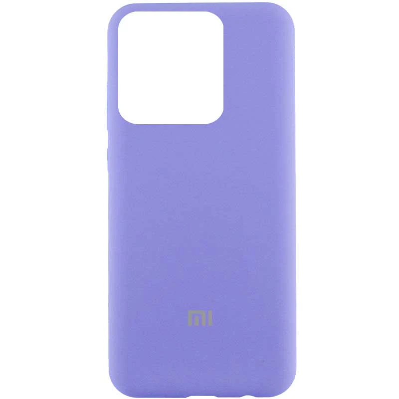 Чохол Silicone Cover Lakshmi (AAA) with Logo для Xiaomi Poco X6 / Note 13 Pro 5G, Бузковий / Dasheen, Силікон, купити оптом з доставкою