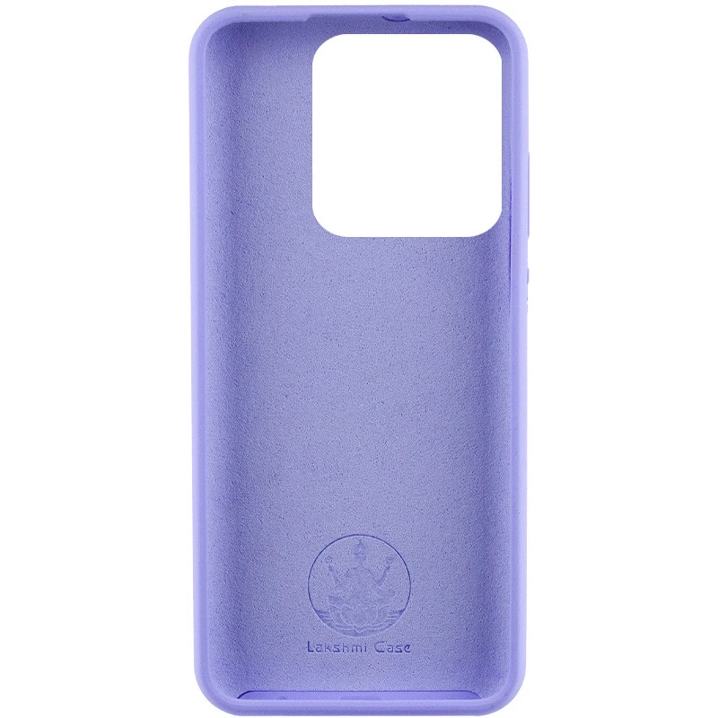 Чохол Silicone Cover Lakshmi (AAA) with Logo для Xiaomi Poco X6 / Note 13 Pro 5G, Бузковий / Dasheen 1, Силікон, купити оптом з доставкою