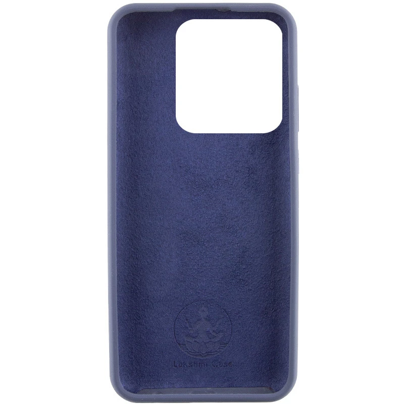 Чохол Silicone Cover Lakshmi (AAA) with Logo для Xiaomi Poco X6 / Note 13 Pro 5G, Темно-синій / Midnight blue 1, Силікон, купити оптом з доставкою