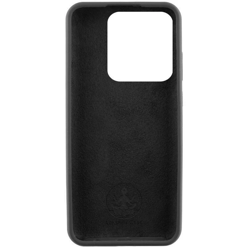 Чохол Silicone Cover Lakshmi (AAA) with Logo для Xiaomi Poco X6 / Note 13 Pro 5G, Чорний / Black 1, Силікон, купити оптом з доставкою